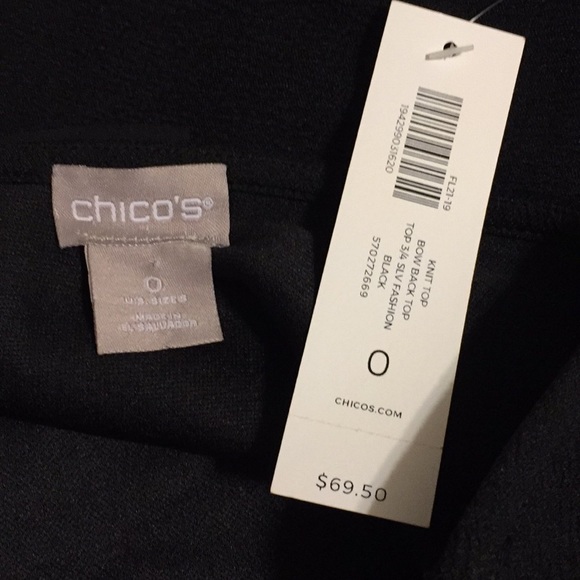 NWT Chico’s top - Picture 6 of 8